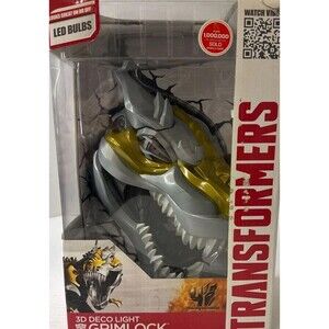 Transformers 3D Grimlock FX Deco LED Night Light – Wall Art Lamp - Brand New